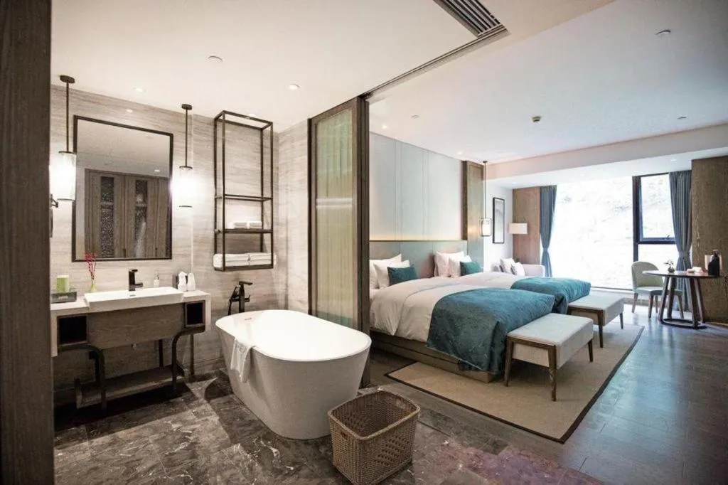 Bed in Landison Xinan Hotel Hangzhou