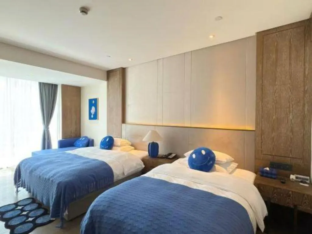 Bed in Landison Xinan Hotel Hangzhou