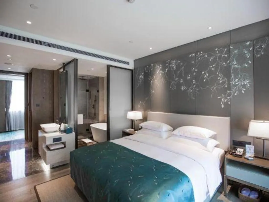Bed in Landison Xinan Hotel Hangzhou