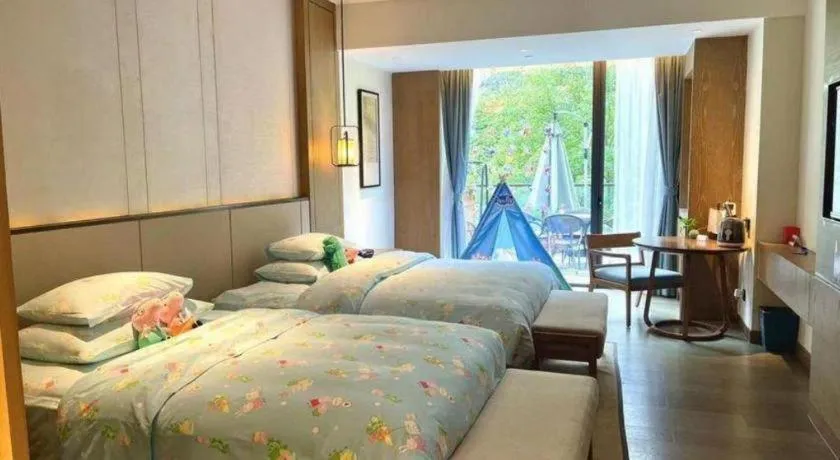 Bed in Landison Xinan Hotel Hangzhou