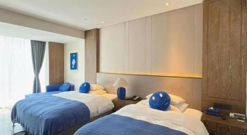 Bed in Landison Xinan Hotel Hangzhou