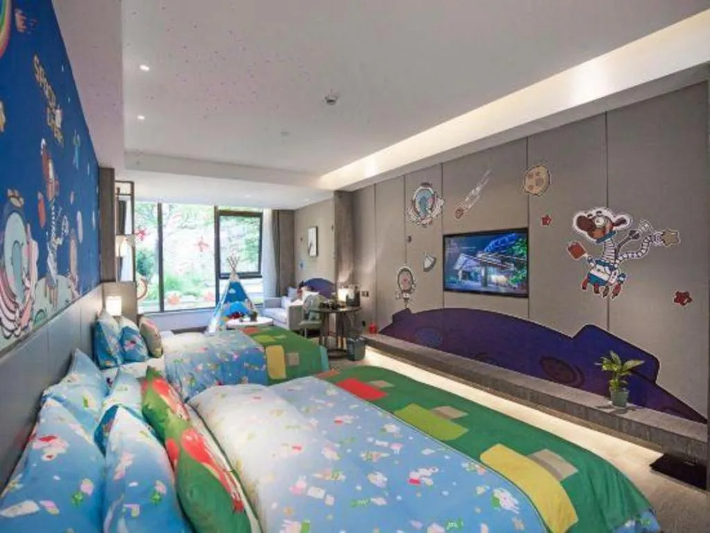 Bed in Landison Xinan Hotel Hangzhou