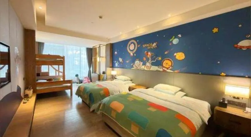 Bed in Landison Xinan Hotel Hangzhou