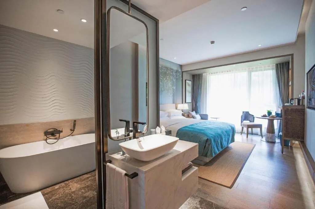 Bed in Landison Xinan Hotel Hangzhou