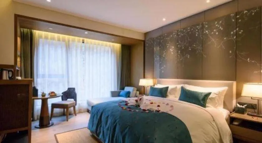 Bed in Landison Xinan Hotel Hangzhou
