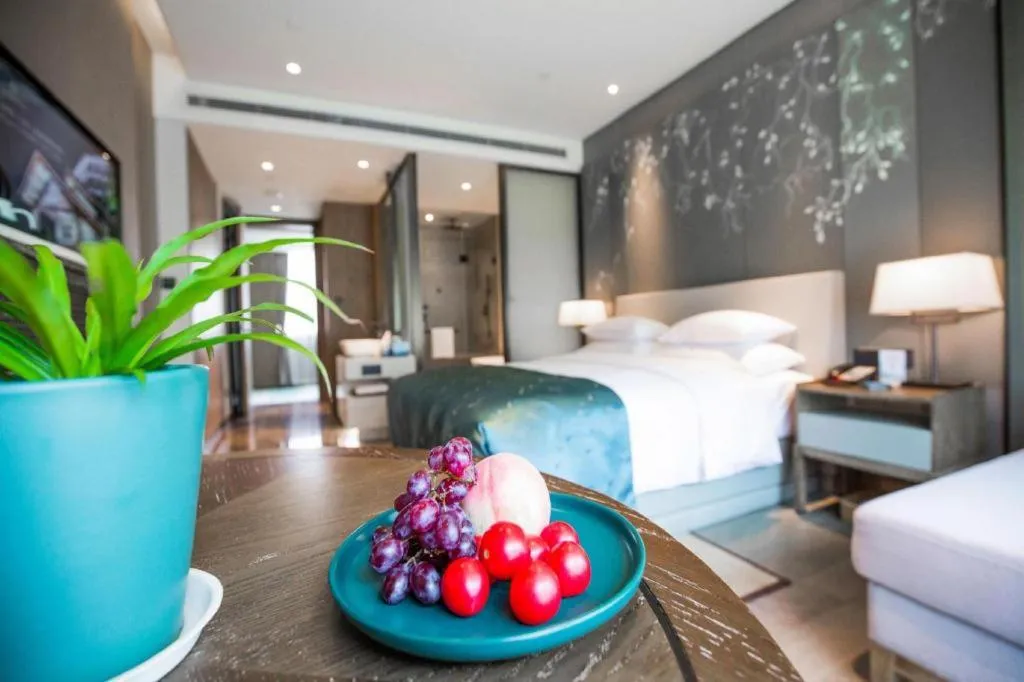Bed in Landison Xinan Hotel Hangzhou