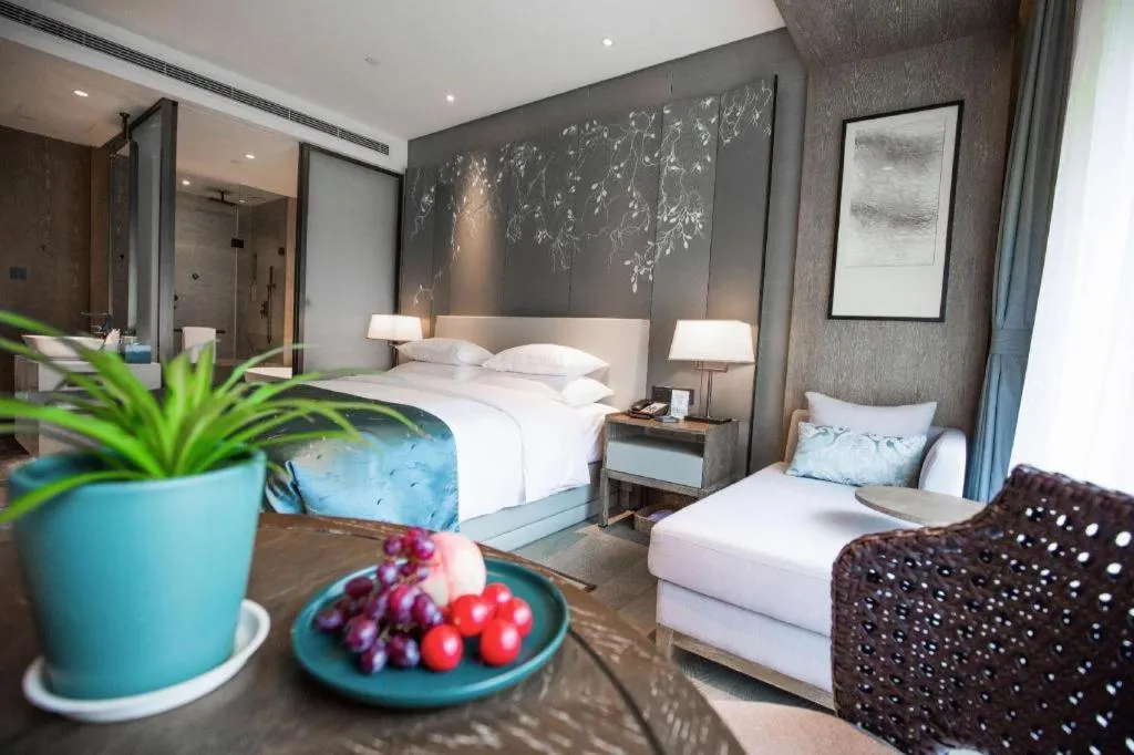 Bed in Landison Xinan Hotel Hangzhou