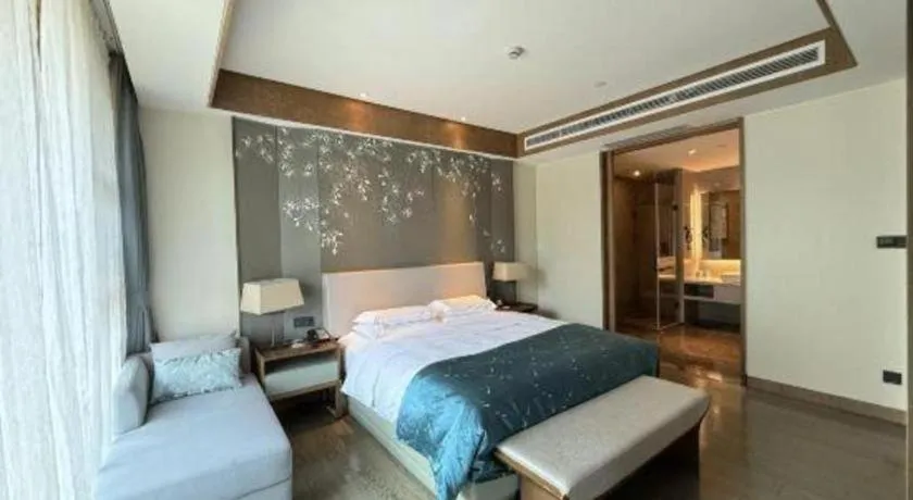Bed in Landison Xinan Hotel Hangzhou