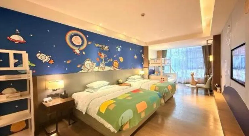 Bed in Landison Xinan Hotel Hangzhou