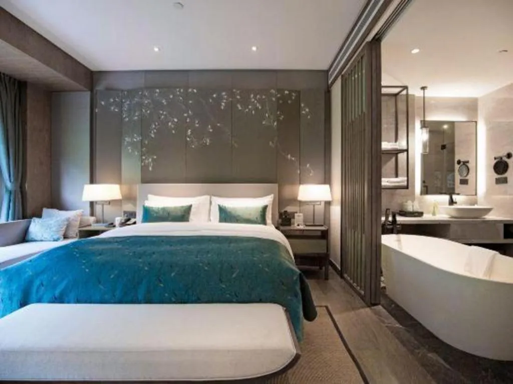 Bed in Landison Xinan Hotel Hangzhou