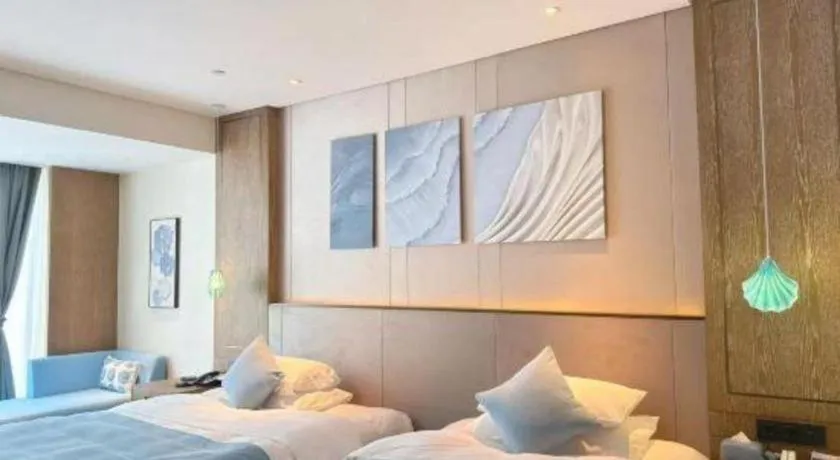 Bed in Landison Xinan Hotel Hangzhou