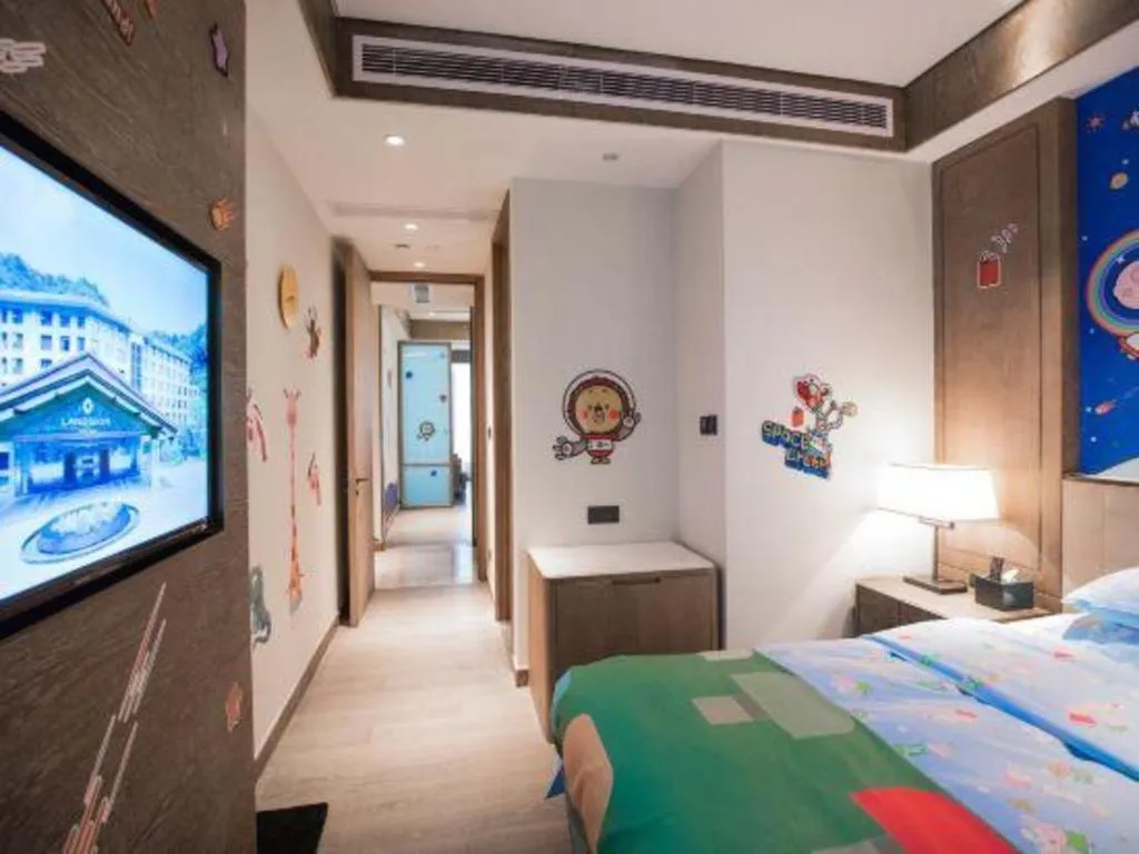 Bed in Landison Xinan Hotel Hangzhou