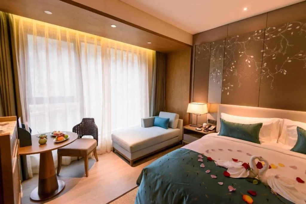 Bed in Landison Xinan Hotel Hangzhou