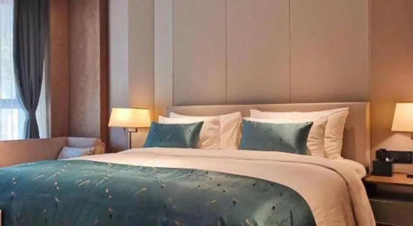 Bed in Landison Xinan Hotel Hangzhou