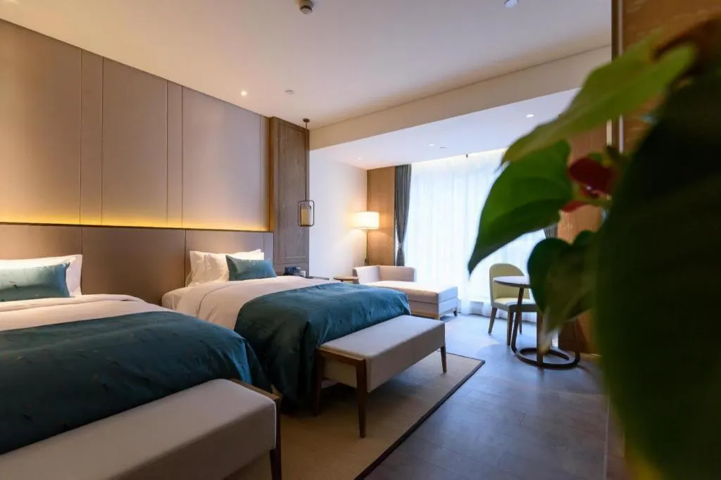 Bed in Landison Xinan Hotel Hangzhou