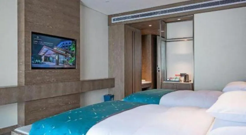 Bed in Landison Xinan Hotel Hangzhou
