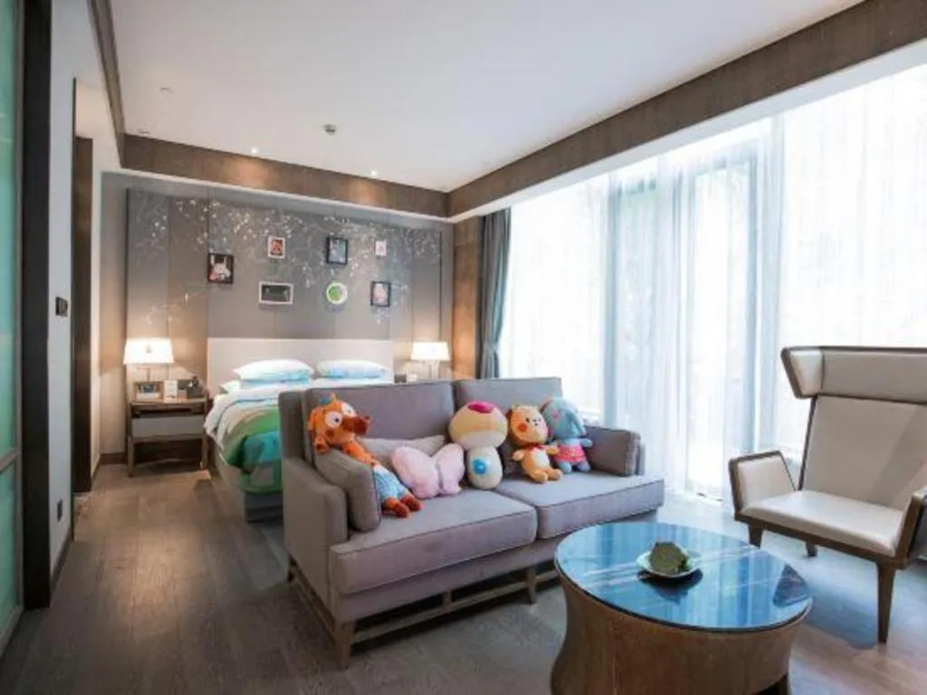 Bed in Landison Xinan Hotel Hangzhou