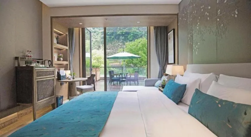 Bed in Landison Xinan Hotel Hangzhou