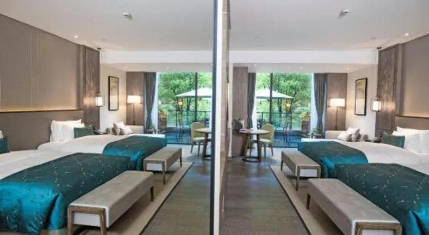 Bed in Landison Xinan Hotel Hangzhou