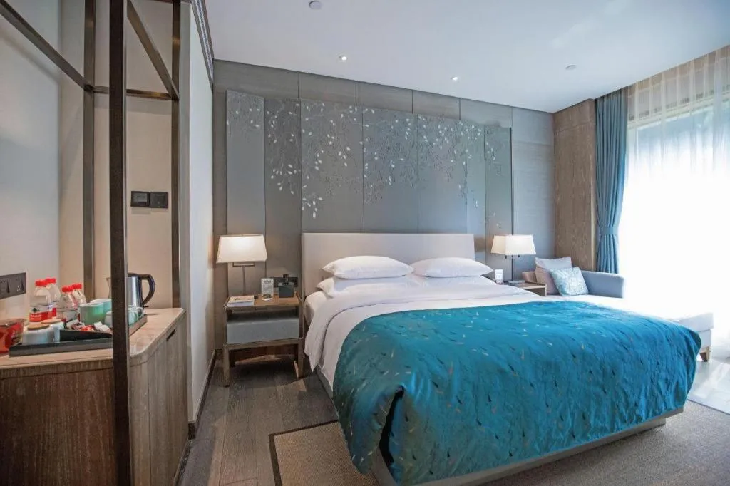 Bed in Landison Xinan Hotel Hangzhou
