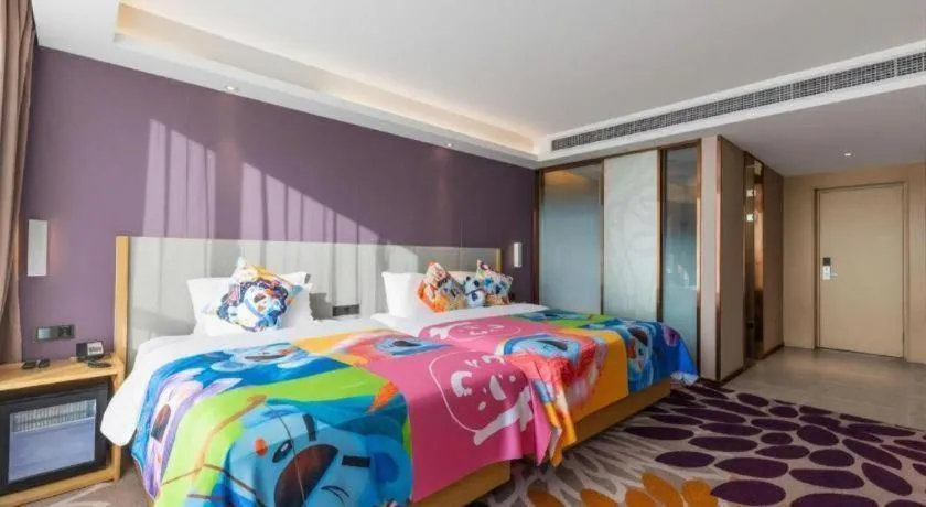 Bed in Lavande Hotel·Gaomi Government