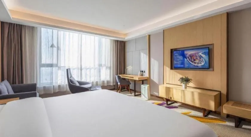 Bed in Lavande Hotel·Gaomi Government