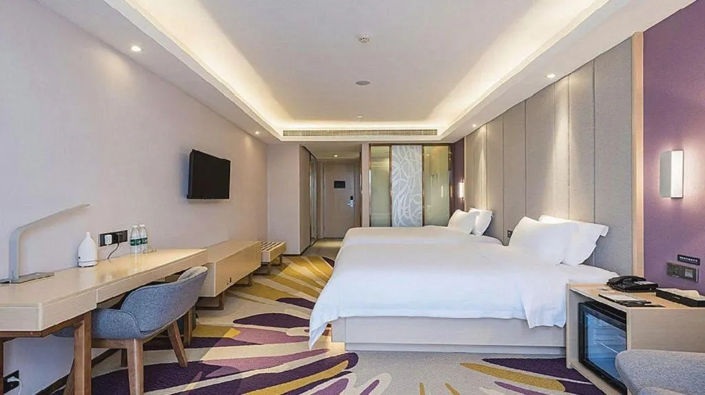 Bed in Lavande Hotel·Gaomi Government