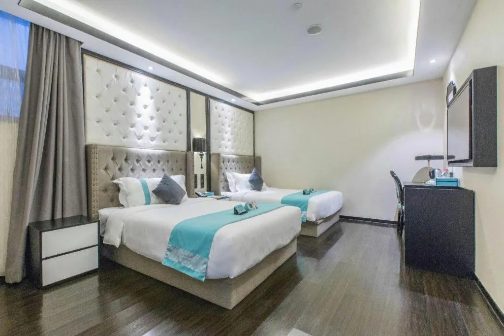 Bed in Xana Hotelle Shaghai Hongqiao Hub National Exhibition Center Qibao Lianming Road