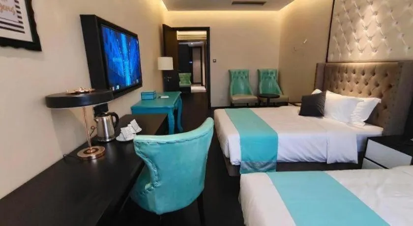 Bed in Xana Hotelle Shaghai Hongqiao Hub National Exhibition Center Qibao Lianming Road