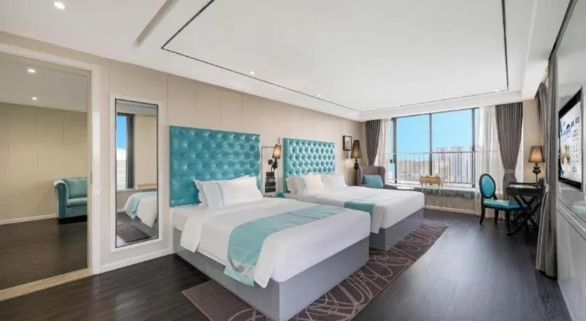 Bed in Xana Hotelle Chengdu Dafeng Huirong Plaza Longhu Street