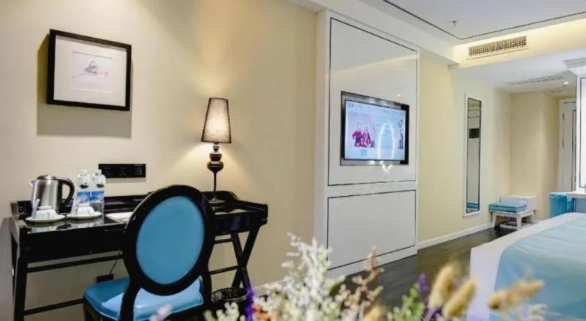 Bed in Xana Hotelle Chengdu Dafeng Huirong Plaza Longhu Street