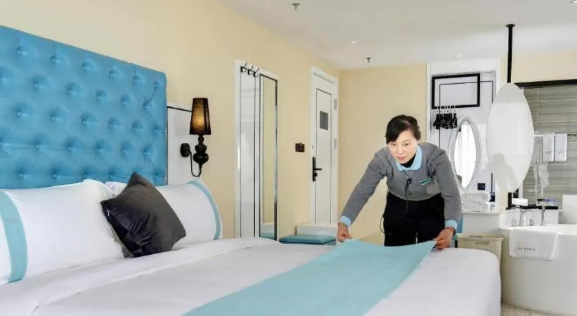 Bed in Xana Hotelle Chengdu Dafeng Huirong Plaza Longhu Street