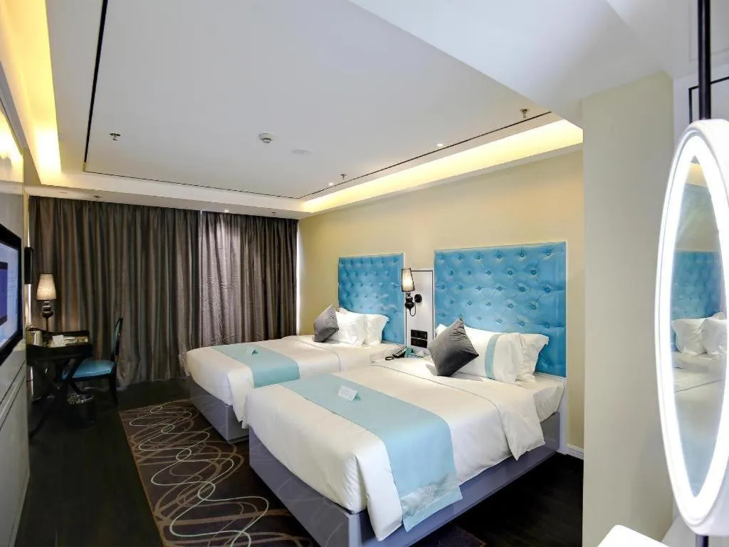 Bed in Xana Hotelle Chengdu Dafeng Huirong Plaza Longhu Street