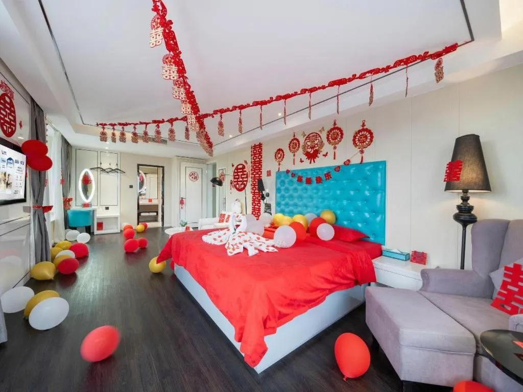 Bed in Xana Hotelle Chengdu Dafeng Huirong Plaza Longhu Street