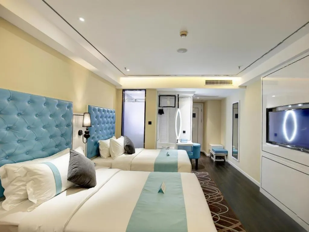 Bed in Xana Hotelle Chengdu Dafeng Huirong Plaza Longhu Street