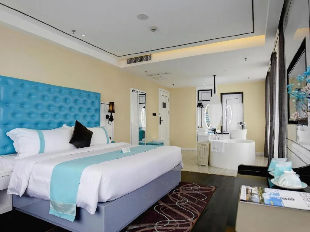 Bed in Xana Hotelle Chengdu Dafeng Huirong Plaza Longhu Street