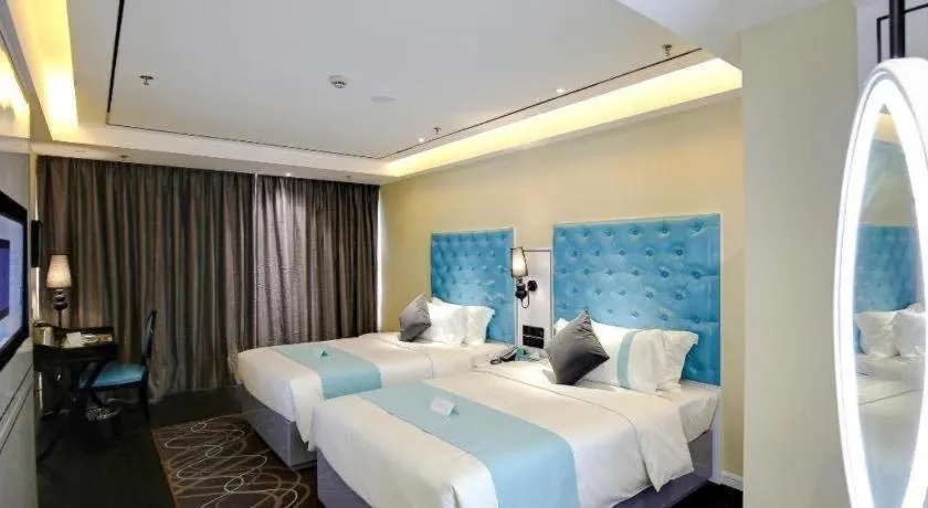 Bed in Xana Hotelle Chengdu Dafeng Huirong Plaza Longhu Street