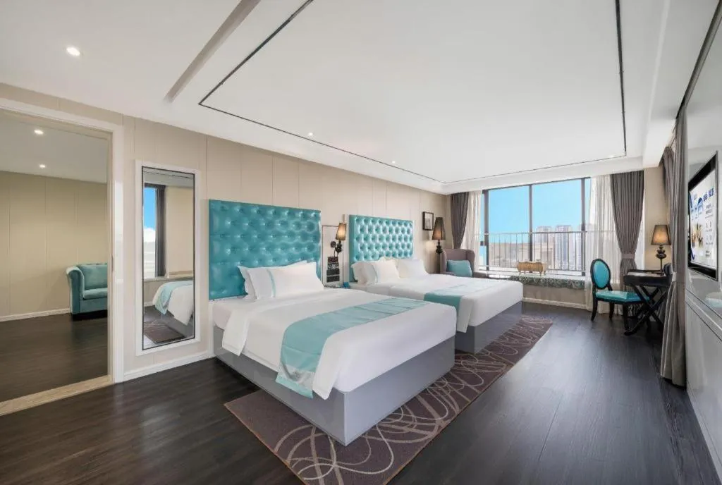 Bed in Xana Hotelle Chengdu Dafeng Huirong Plaza Longhu Street