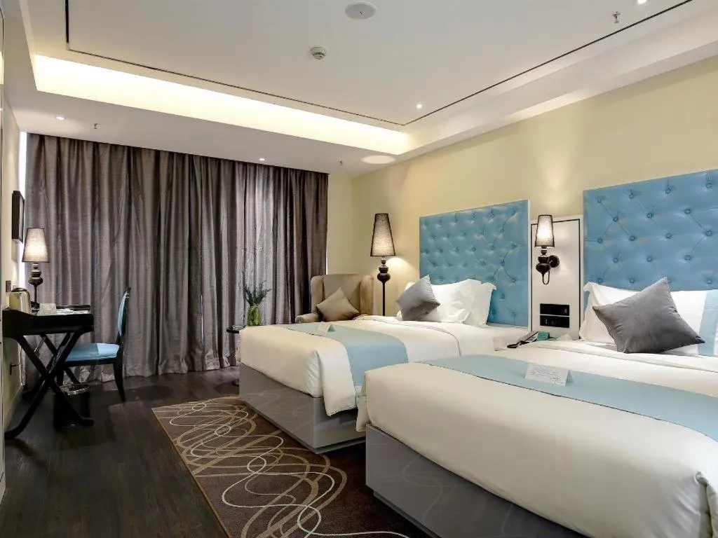Bed in Xana Hotelle Chengdu Dafeng Huirong Plaza Longhu Street