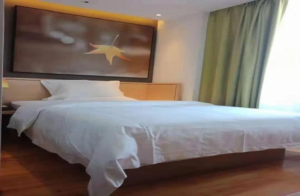 Bed in IU Hotel·Jiayuguan People's Shopping Mall