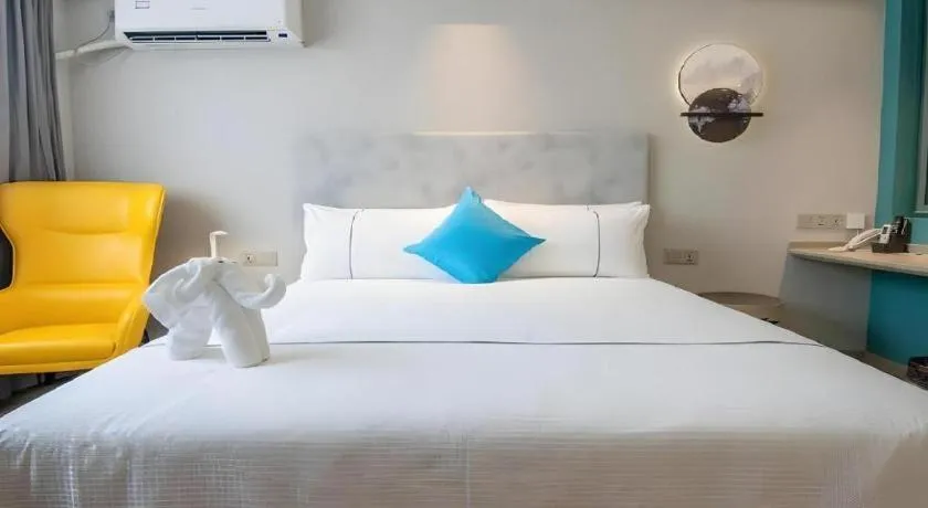 Bed in Magnotel Hotel Suzhou Guanqian Street Pingjiang Road