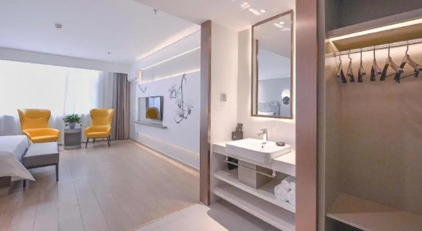 Bed in Magnotel Hotel Jining Yanzhou Metro Station Jiuxianqiao South Road