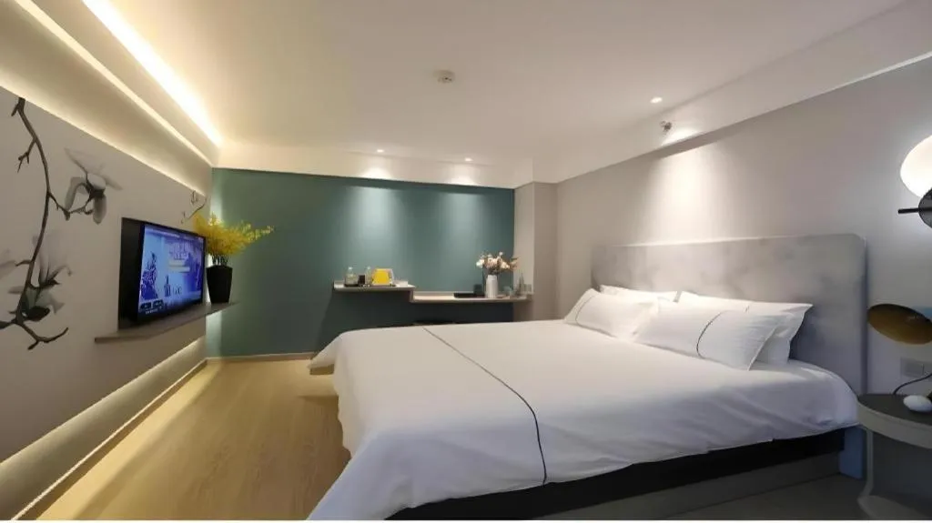 Bed in Magnotel Hotel·Luanyang Luanchuan Changchun Road Cross Street