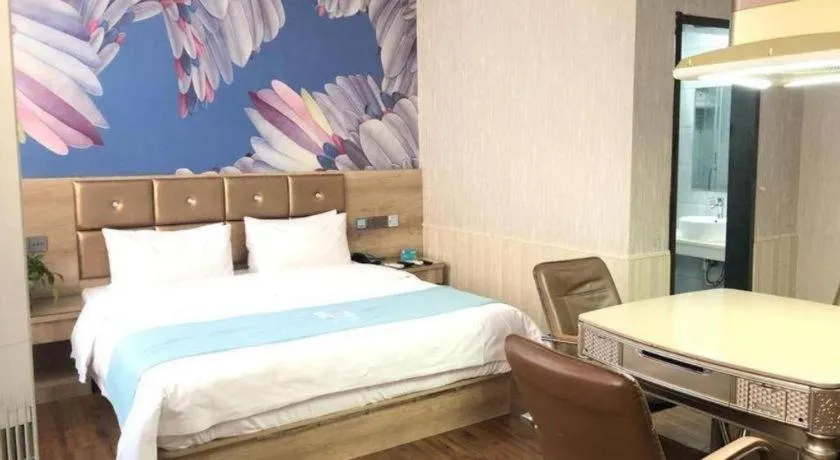 Bed in PAI Hotel·Linfen Hongdong Lily Town