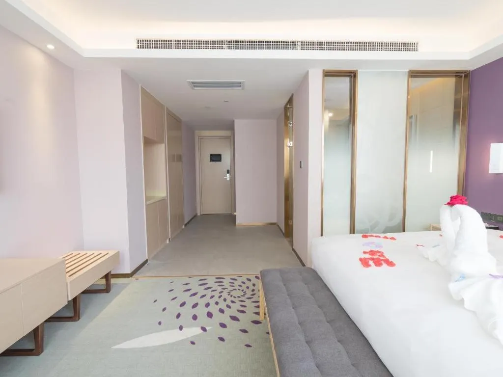 Bed in Lavande Hotel·Wuhan Jianghan Road Wanda Plaza