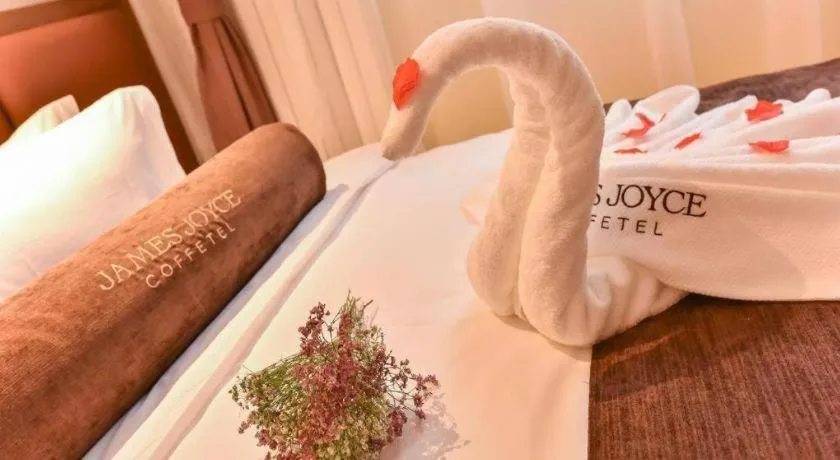 Bed in James Joyce Coffetel·Beijing South Muxiyuan Metro Station