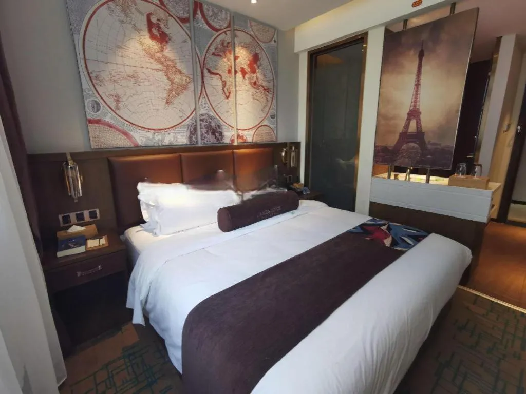 Bed in James Joyce Coffetel·Beijing South Muxiyuan Metro Station