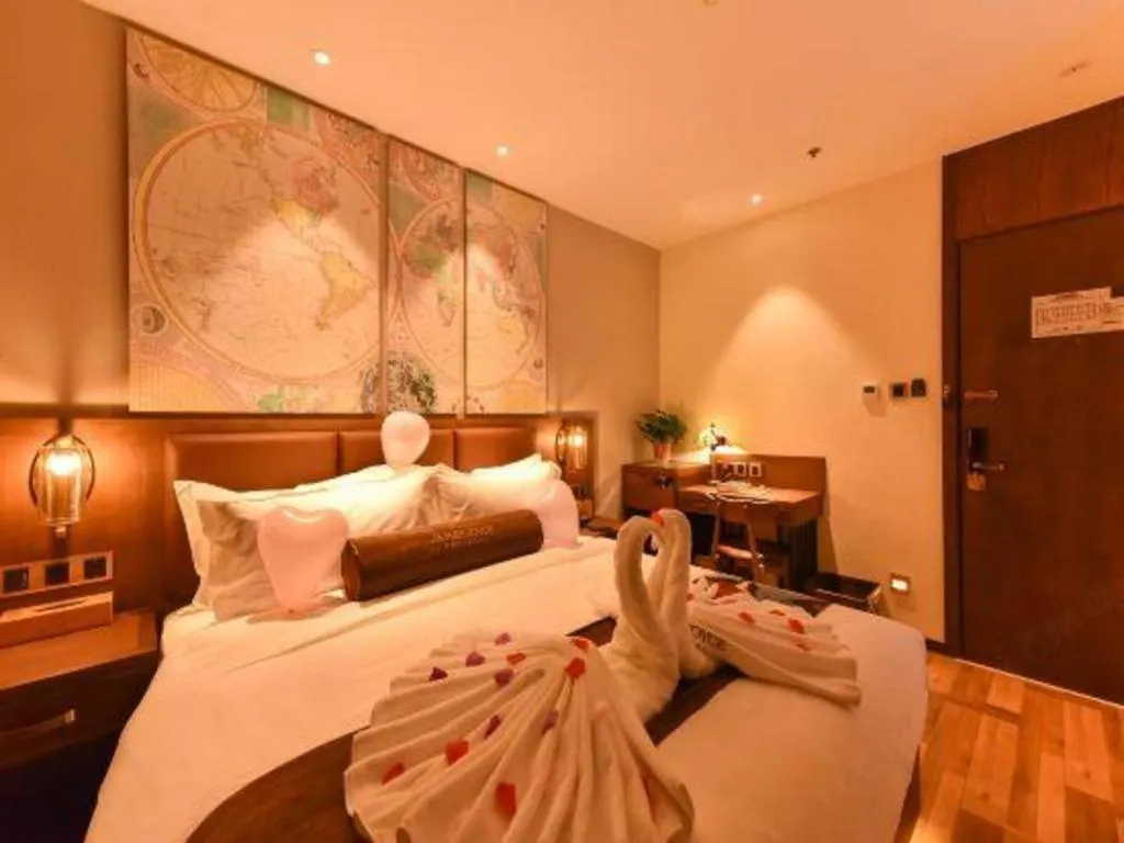 Bed in James Joyce Coffetel·Beijing South Muxiyuan Metro Station