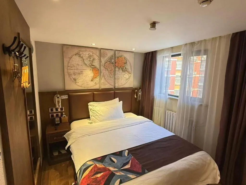 Bed in James Joyce Coffetel·Beijing South Muxiyuan Metro Station