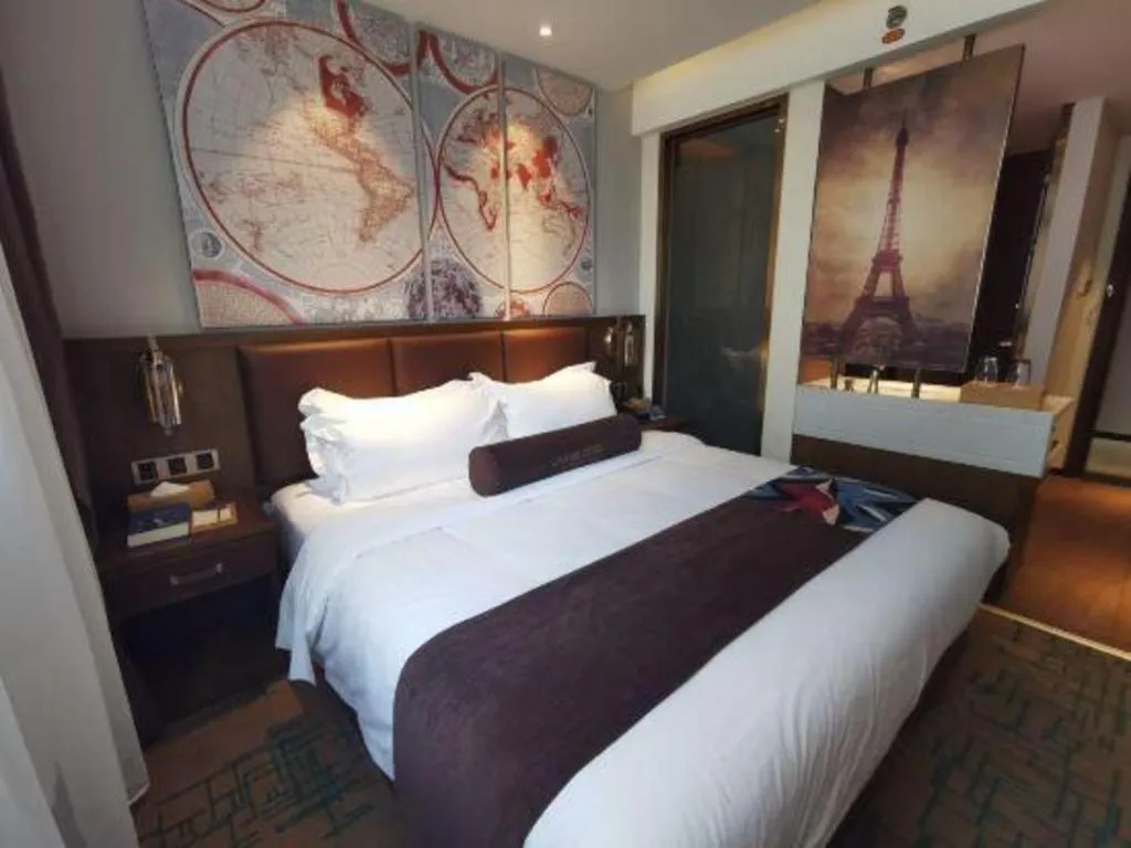 Bed in James Joyce Coffetel·Beijing South Muxiyuan Metro Station